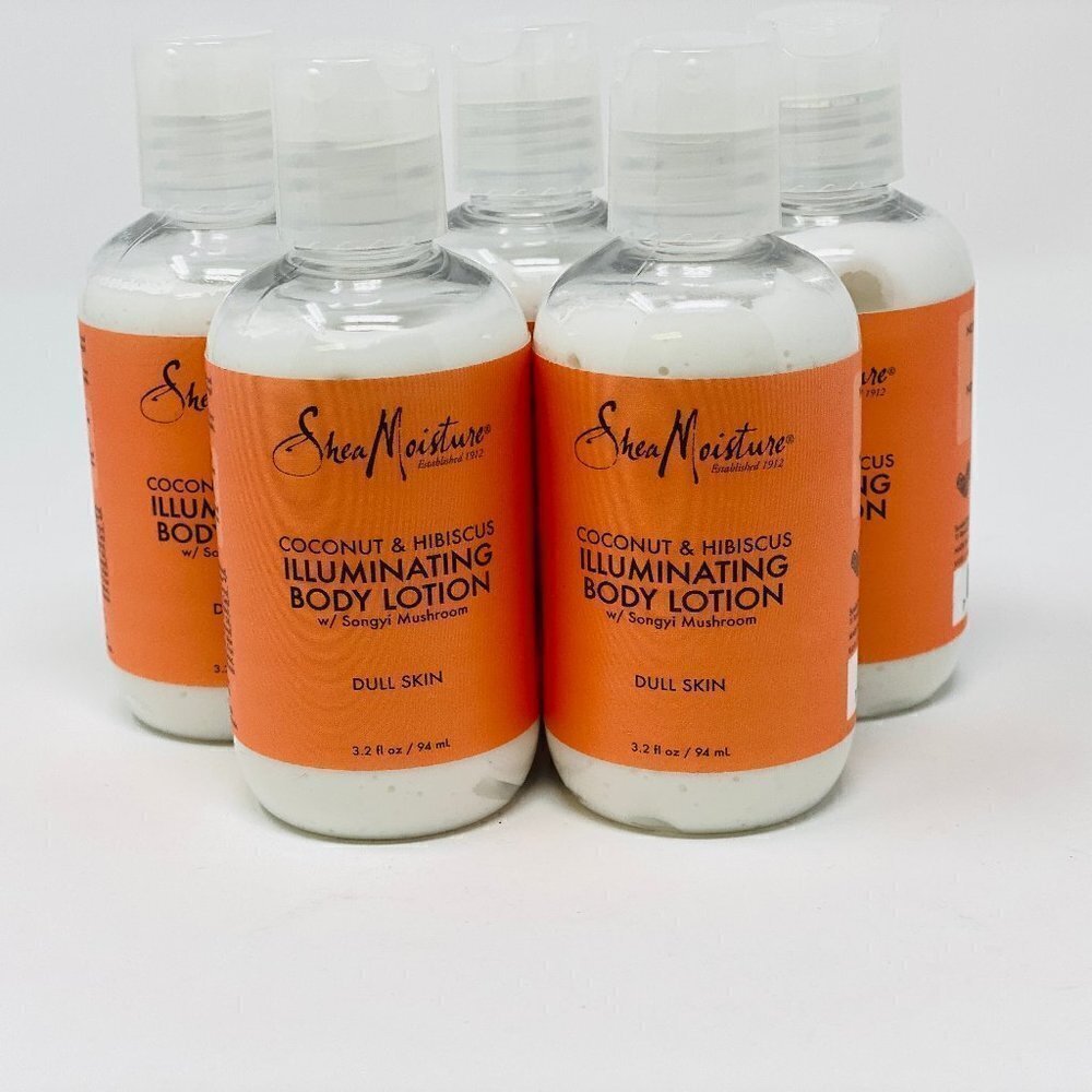 5pk- SHEA MOISTURE Body lotion 3.2 fl oz ea